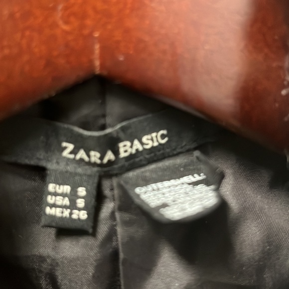 Zara houndstooth coat Women’s small - Picture 2 of 7